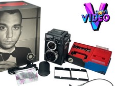 Raro [ Quasi Inutilizzato] Lomography Lubitel 166+120+35mm Film Fotocamera