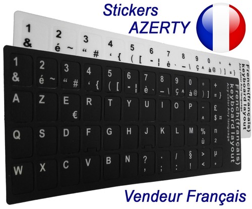 Sticker autocollant azerty - sticker,
