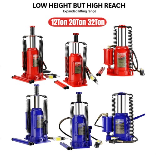 Air hydraulic bottle jack - bottle,