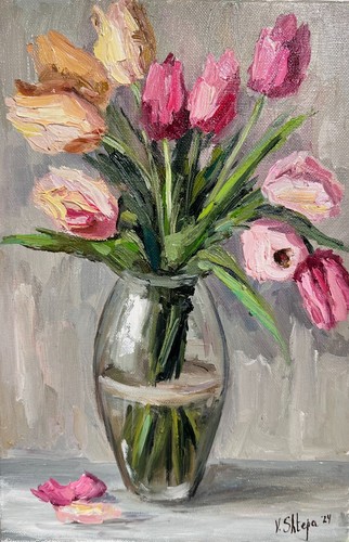 Quadro tulipani fiori - tulipani,