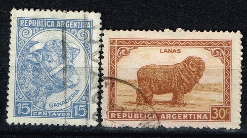 Francobolli argentina famosi - francobolli,