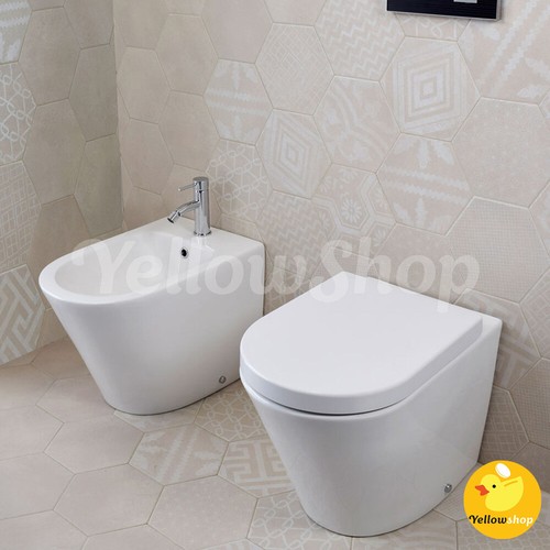 Bidet terra filo muro - bidet, a