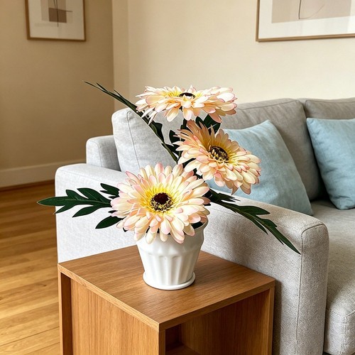 Composizione fiori finto