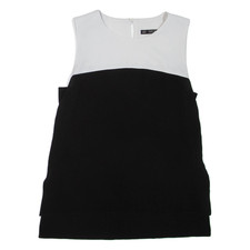 ZARA Gilet Donna Nero Senza