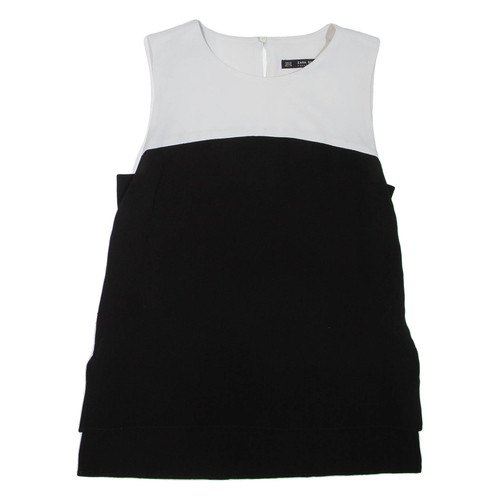 Zara gilet donna nero senza - gilet,