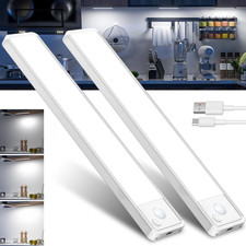 Luce LED Sottopensile Cucina Luci: Armadio Lampada Sensore Movimento Batteria US