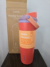 Owala FreeSip Sway bottiglia in acciaio inox / 30 oz / colore: tramonto in terracotta