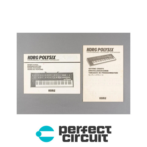 Korg polysix set manuale - korg,
