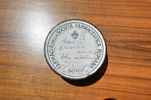 Antica scatolina farmacia - scatolina,