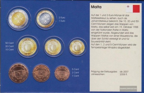 Malta stgl unzirkuliert - m1-, 3