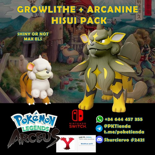 Alpha arcanine growlithe - +,