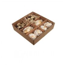 Set decorativo 12 pezzi uova