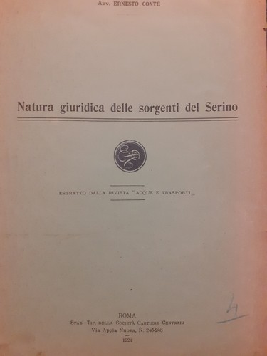 Conte natura giuridica - e.,