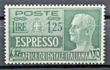 AFRICA ORIENTALE ITALIANA 1938