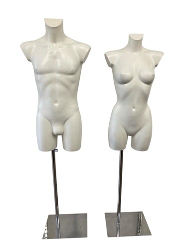 Manichini mezzo busto con base - busto,