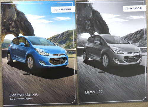 Hyundai ix20 depliant - , brochure