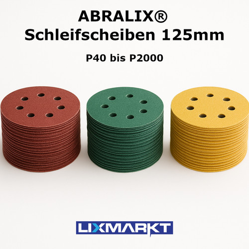 Dischi abrasivi 125 - , mm