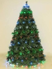 Mantello Rete Minilucciole Per Albero Di Natale 320 Luci Led Multicolore dfh