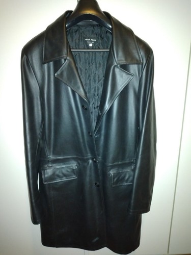 Cappotto nero lungo con - cappotto,