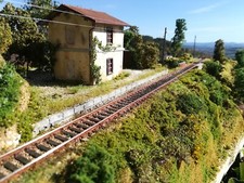 plastico diorama ferroviario
