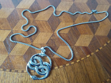 Collana Medaglione in Acciaio