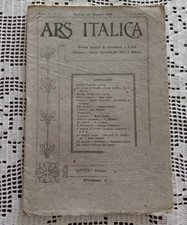 ARS ITALICA Rivista mensile di letteratura e d'arte Napoli Giugno 1918
