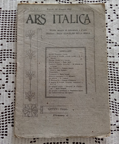 Ars italica rivista - ars, mensile