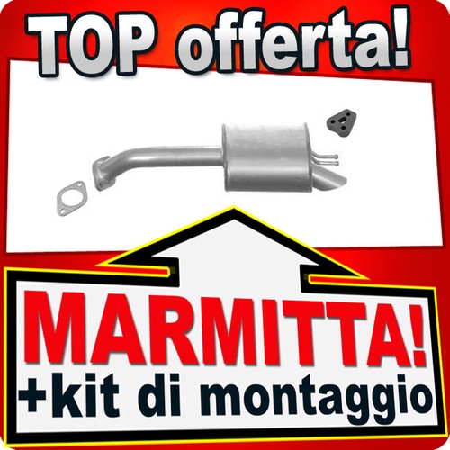 Silenziatore posteriore per - posteriore,
