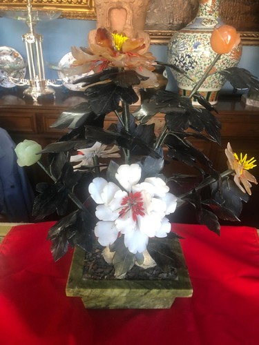 Composizione floreale giada - floreale, in