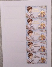 15 Biglietti Bomboniere Prima Comunione o Cresima Stampa Omaggio