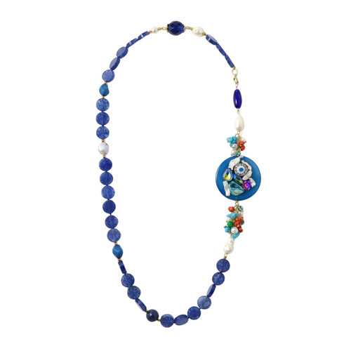 Collana asimmetrica sirena - collana, "sirena"