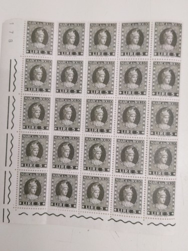 Marche bollo lire nuove - marche,