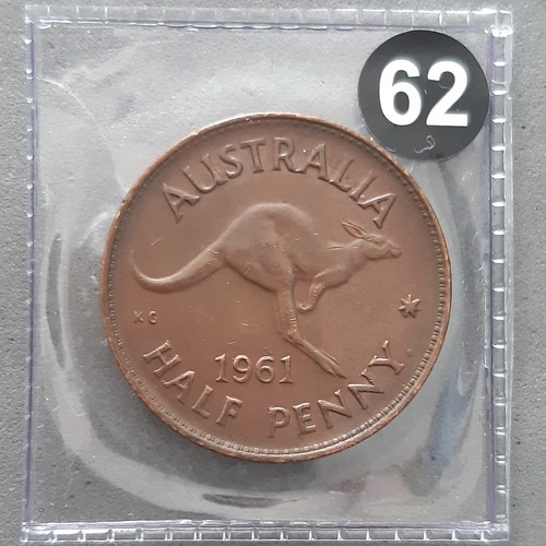 Australia half penny - australia, *half