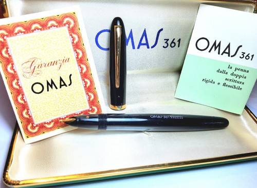 Omas 361 vintage fountain pen - omas,