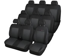 Coprisedili su Misura Fodere Complete per 9 posti Renault Trafic II Vivaro A