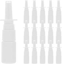 200 Flaconi Spray Nasali Vuoti Da 10 Ml, Ricaricabili, per Trucco, Cosmetici, Ol