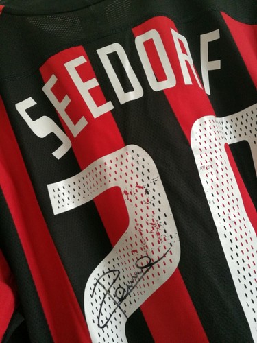 Autografata clarence seedorf - clarence,