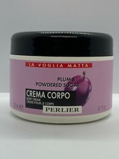 Perlier La Voglia Matta crema corpo prugna e zucchero in polvere 6,7 fl oz set di 2