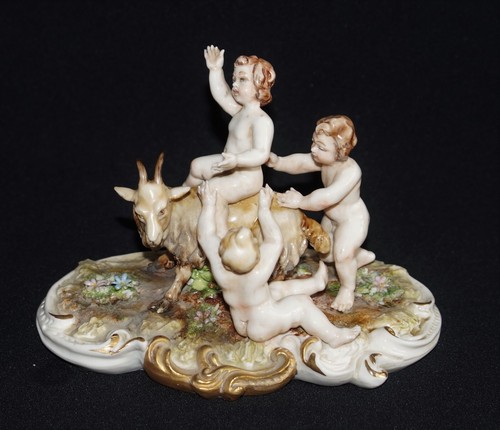 Statuina scultura porcellana - statuina,