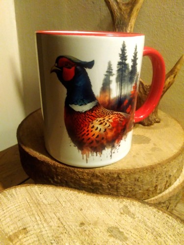 Tazza tiro fagiano caccia - , cane