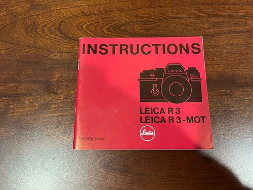 Original leica r3 mot - r3, /