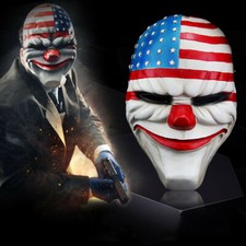 Gioco PAYDAY 2 The Heist Dallas Maschera Resina Cosplay Props Maschera Halloween Regalo