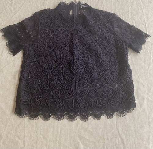 Tshirt crop top nero - top,