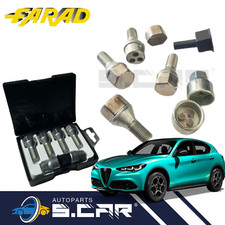 FARAD Kit Bulloni Antifurto Per Alfa Romeo StelvioPer Cerchi Ruote Stil Bull C1