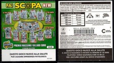 Gratta e vinci da € 2,00: FAI SCOPA NEW