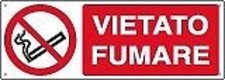 NO SMOKING 350X125 SIGN SIGNS