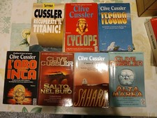 Lotto 7 Romanzi Clive Cussler Titoli In Descrizione