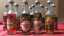 16 mignon di liquore Rover,  vintage