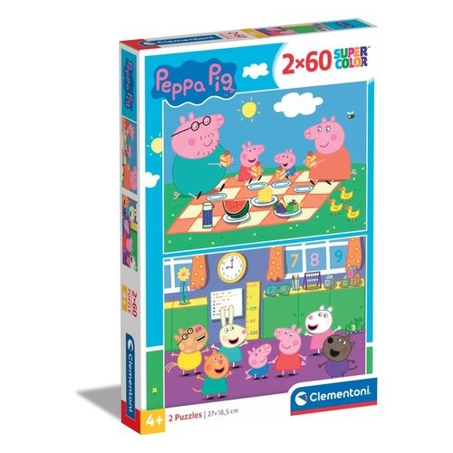 Clementoni puzzle 2x60 - clementoni,