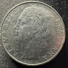 1957 R Italy 100 Lire